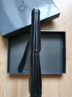 Новый кожаный клатч Calvin Klein