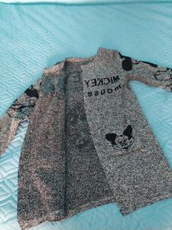 Кофта без пуговиц