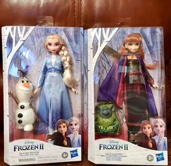 Новые куклы Эльза и Анна Frozen Холодное сердце Ha