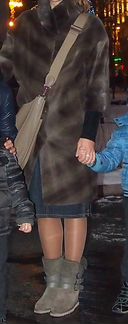 Шуба норка стриженная