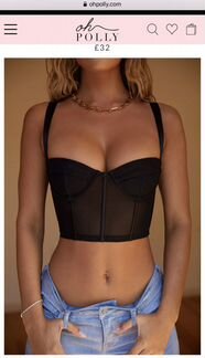 Кроп топ Ohpolly оригинал, размер S