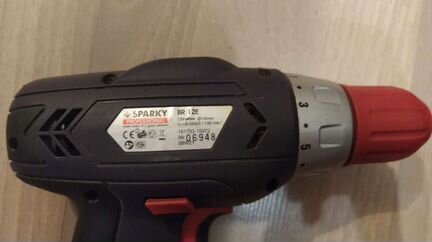 Аккумуляторная дрель/шуруповерт Sparky BR 12E