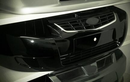 Бампер Лада Приора 21704 цвет Черный трюфель