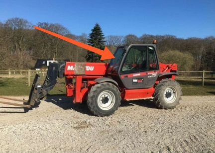 Стекло лобовое Manitou MT 1340 sl
