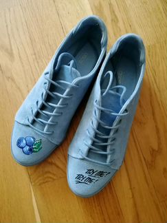 Кеды натуральная Замша