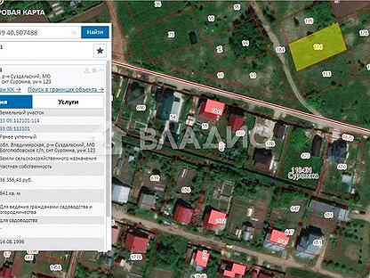 Кадастровая карта суромна