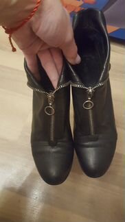 Ботильоны кожанные 37