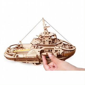 3D-конструктор Ugears Буксир