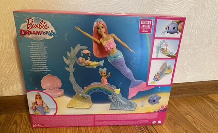 Новый набор Barbie с маленькими русалочками, FXT25