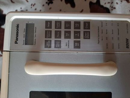 Микроволновая печь Panasonic