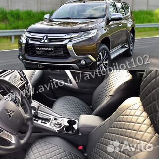 Чехлы на сиденья для Mitsubishi Pajero Sport 2018г