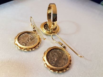 Антикварный ювелирный копмплект