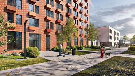 1-к квартира, 43.7 м², 25/33 эт.
