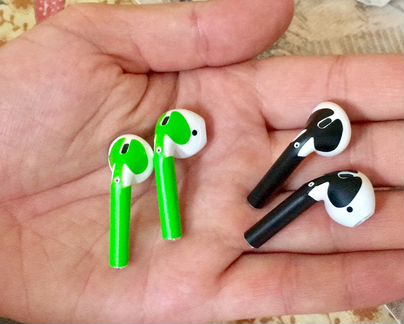 Наклейки для наушников AirPods