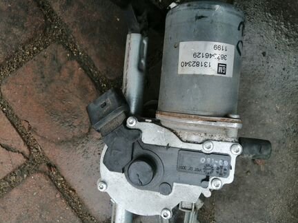 Трапеция стеклоочистителя opel corsa D