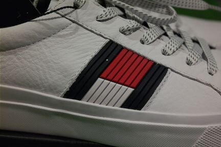 Новые кожаные кеды Tommy Hilfiger flag 41 - 45rus