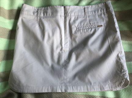 Юбка Lime белая хлопковая