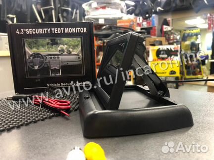 Автомобильный складывающийся монитор 4,3