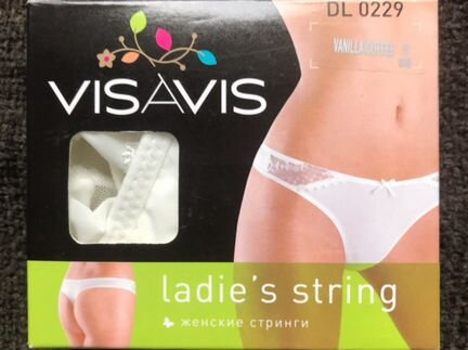 Трусы стринги новые в упаковке (размер S)