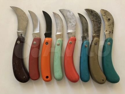 Ножи складные СССР, садовые