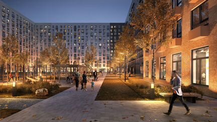 3-к квартира, 86.4 м², 5/17 эт.