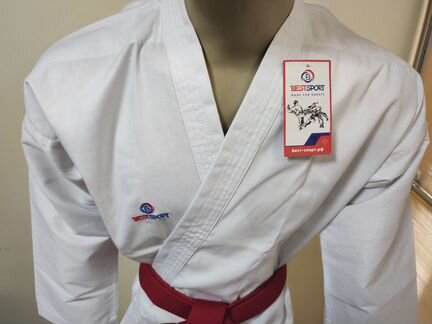 Кимоно 120 см для каратэ, с поясом, BS-13 WKF