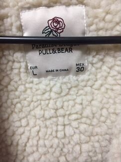 Куртка на меху pull & bear