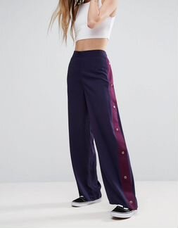 Брюки широкие ASOS на заклёпках