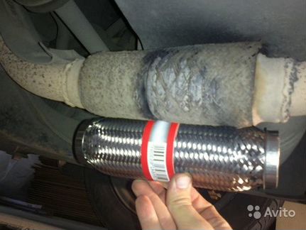 Гофра глушителя Бмв 5 серии