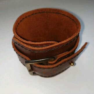 Кожаный браслет мужской. Hand made