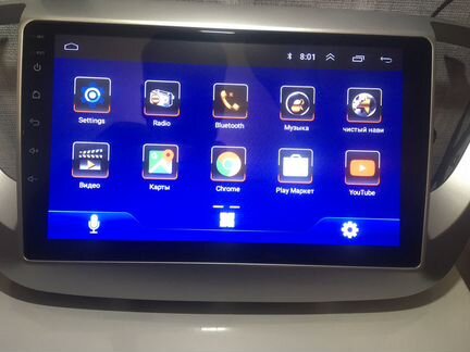 Штатная магнитола Hyundai Solaris 2 Android 8.1