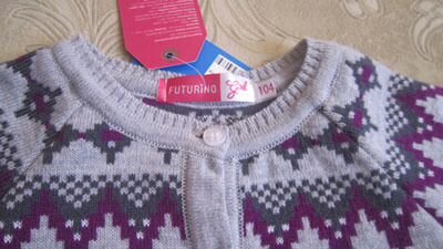 Кардиган детский для девочки р.104