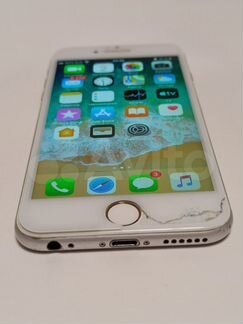 iPhone 6 128 GB, белый, Ростест