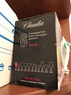Фужеры для шампанского Bohemia