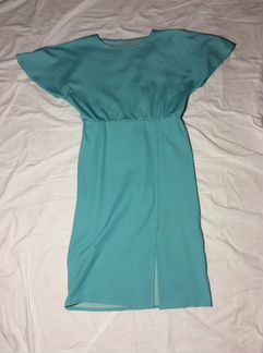 Летнее платье мятного цвета