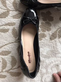 Новые кожаные туфли Тофа