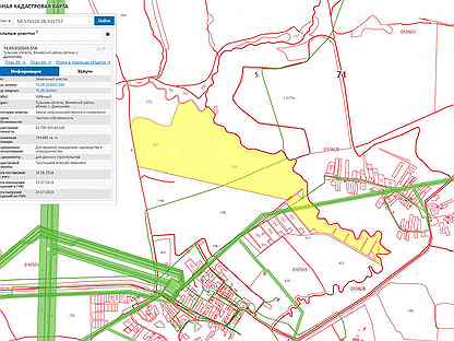 Кадастровая карта земель сельхозназначения
