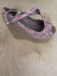 Босоножки “Alba” с пайетками