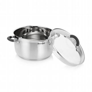 Кастрюля с крышкой Rondell Flamme 24 см (5,7 л) RDS-025