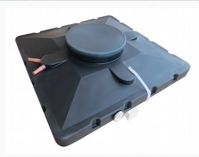 Бак для душа 200 л. с подогревом плоский