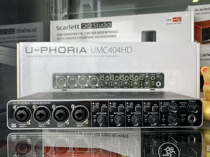 Внешняя Звуковая Карта Behringer UMC404 HD