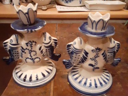 Набор Гжели времён СССР