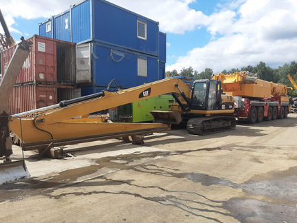 Аренда длиннорукого экскаватора стрела 15-22м