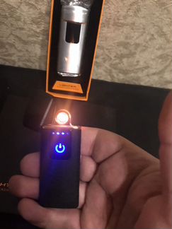 Зажигалка спираль сенсорная