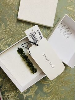 Новая заколка с камнями Simone Rocha(оригинал)