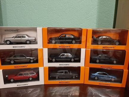 Мерседесы (Minichamps Spark Schuco Norev IXO) 1/43