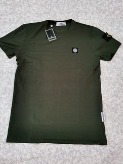 Футболка Stone island с патчем