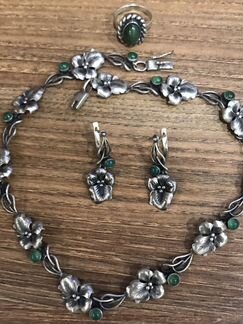 Серебряный набор