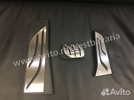 Накладки performance на педали бмв BMW F10 F01 F30