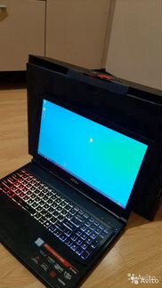 MSI Gp63, игровой ноутбук i7 8750H+6gb GTX1060+SSD
